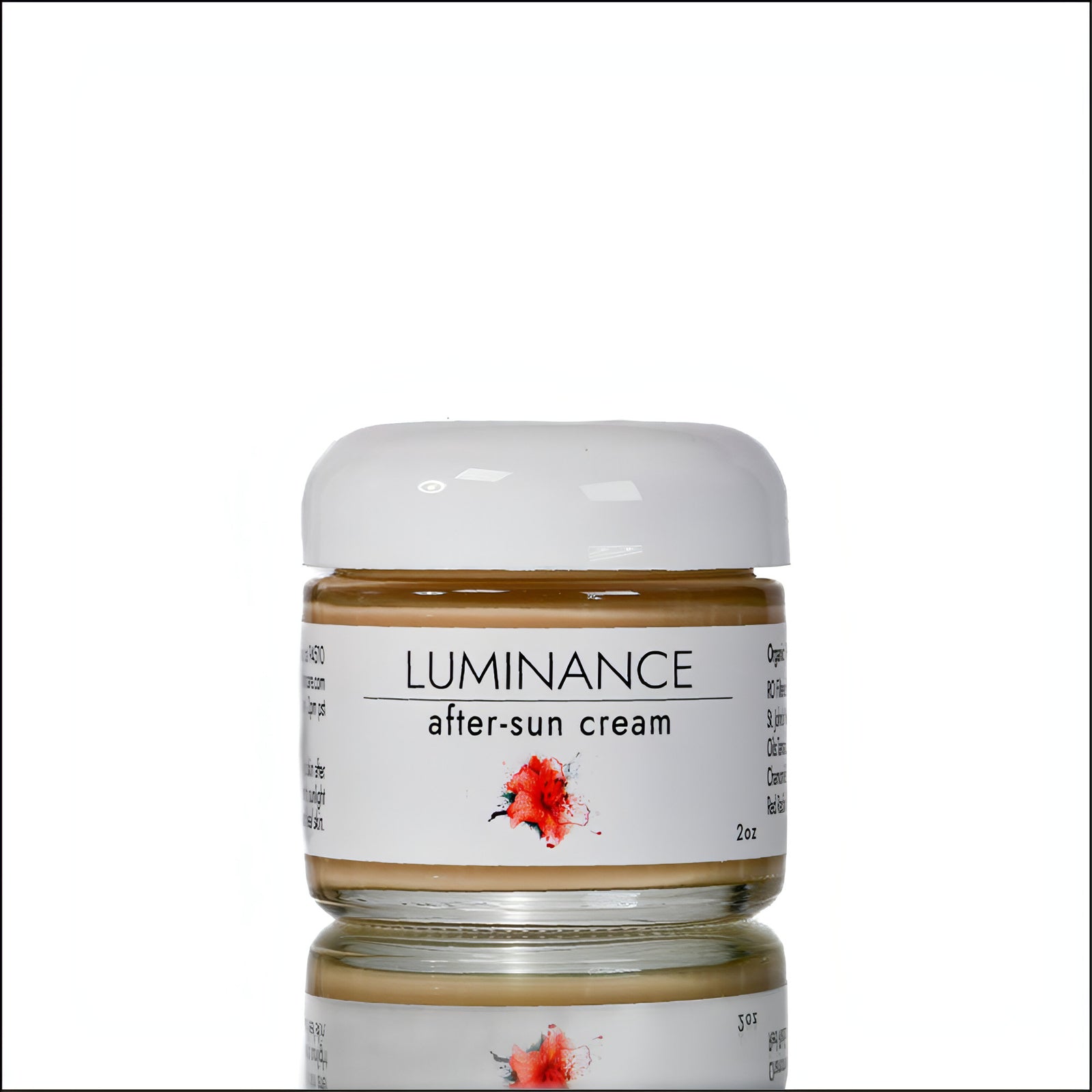 Luminance Skincare After Sun Cream. 100% Plant Based. Organic. Non-Synthetic. Clean.