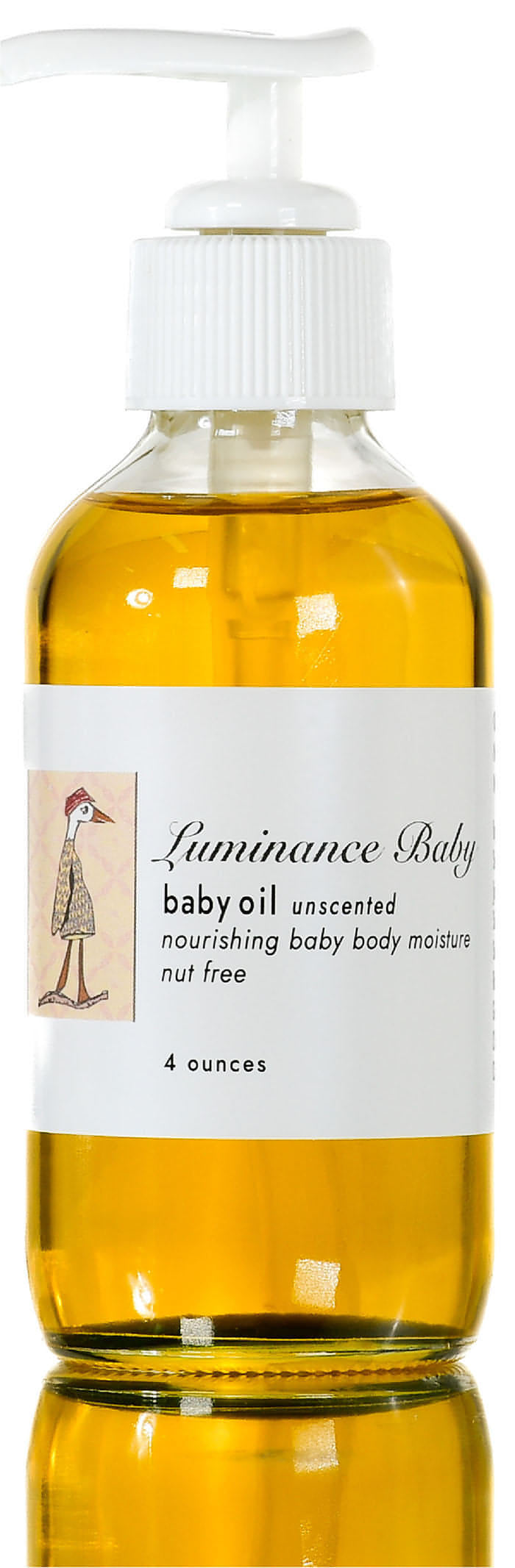 Luminance Baby Oil. Nut Free. Organic + Wild Crafted. Non-Toxic