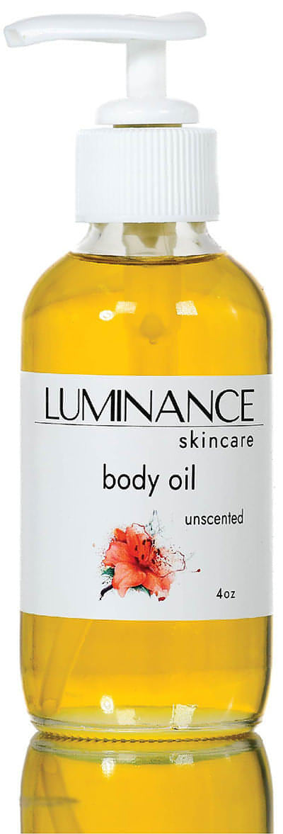 Luminance Skincare Body Oil. 100% Plant Based. Organic. Clean.