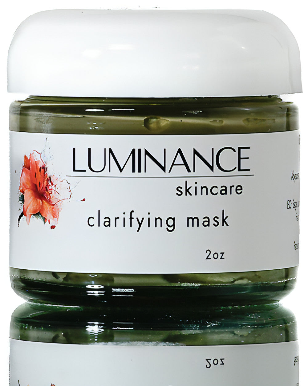 Luminance Skincare Clarifying Mask. 100% Plant Based. Organic. Non Abrasive. Clean.